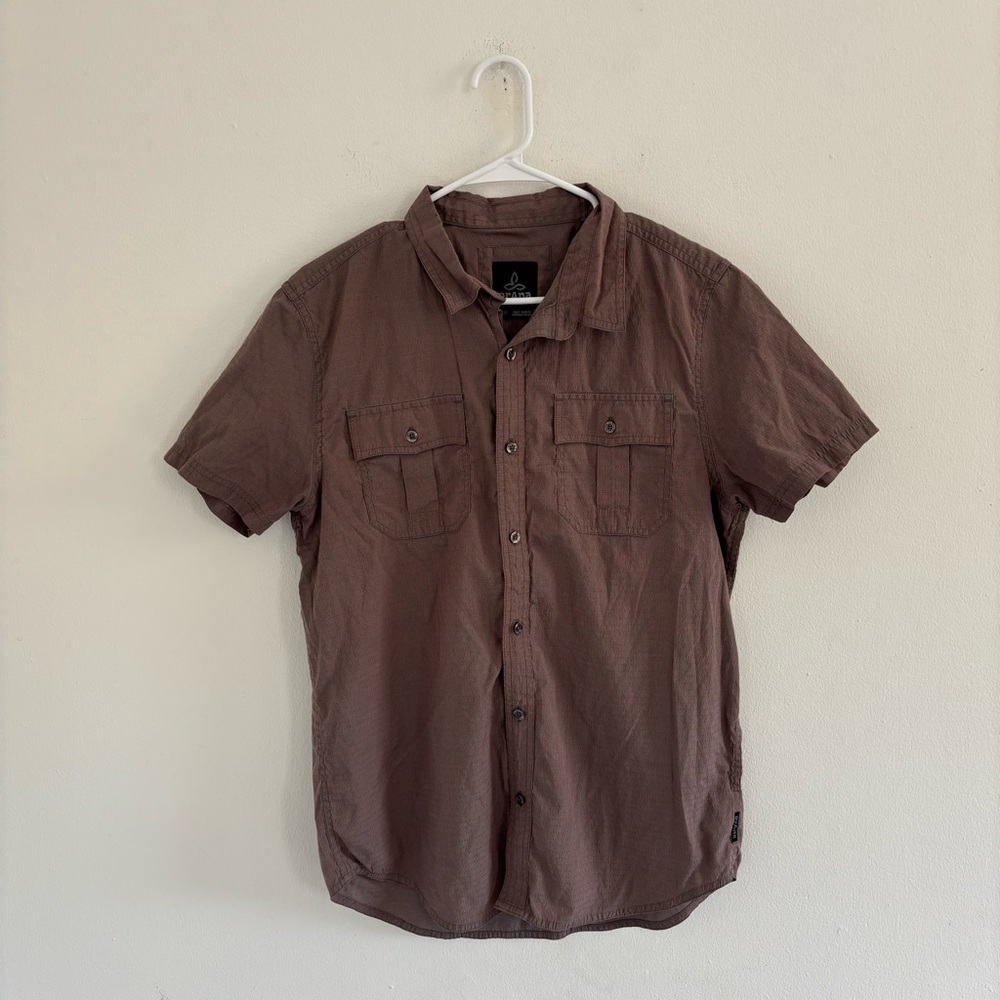 $50 Prana button up shirt